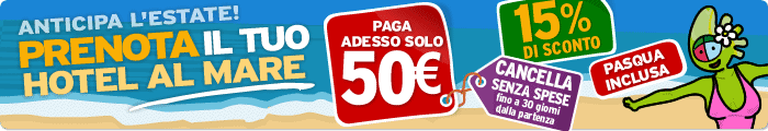 10% di sconto in tutti i nostri hotel della costa